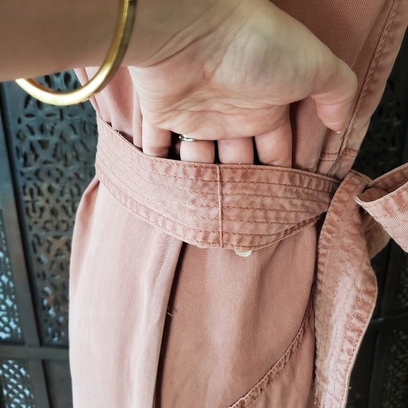 Pilcro and the Letterpress pink Lyocell dress - Picture 12 of 16